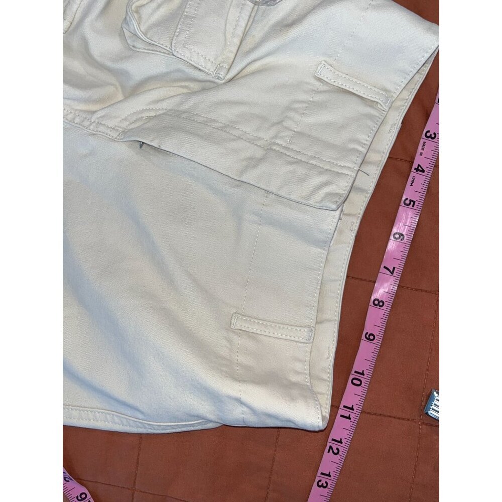 Aritzia Wilfred Free Modern Cargo Pant Women 2 Beige Cotton High Rise Designer. - Picture 5 of 9